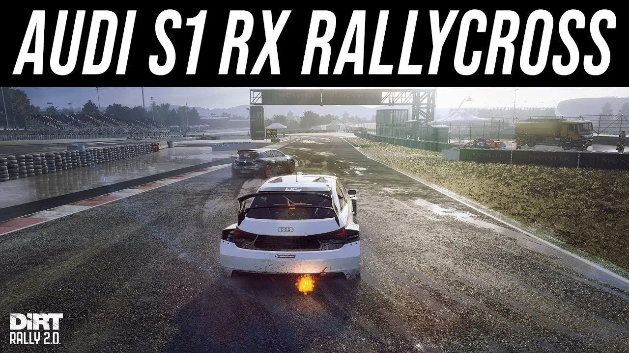 Gameplay de DiRT Rally 2.0 – Circuit de Barcelone Catalunya Rallycross | Audi S1 ​​Quattro RX