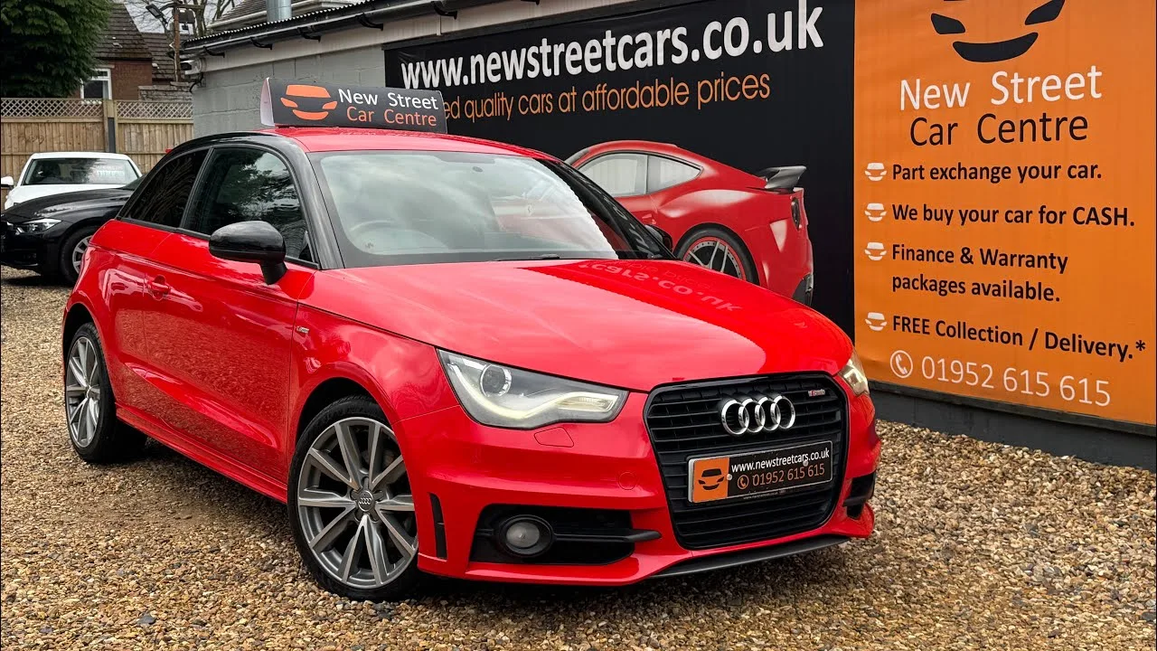 AUDI A1 HATCHBACK 1.6 TDI S LINE STYLE EDITION EURO 5 SS 3DR 2014 1,598cc Manual 92,000 Miles Diesel