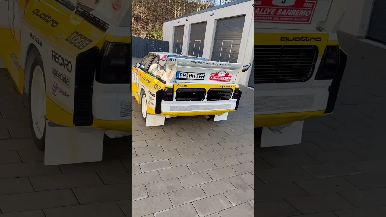 5zylinder Turbo Audi S1 E2 #audisportquattro #audiquattro #rallycar