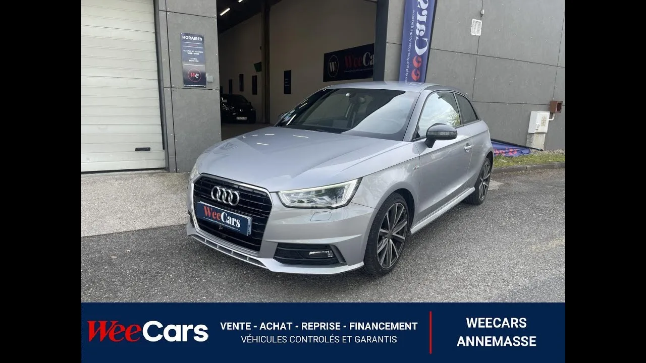 AUDI A1 1.0 TFSI 95 ULTRA S-LINE – GARANTIE 12 MOIS GRIS CLAIR Manuelle ESSENCE 25/10/2016 136 000 k