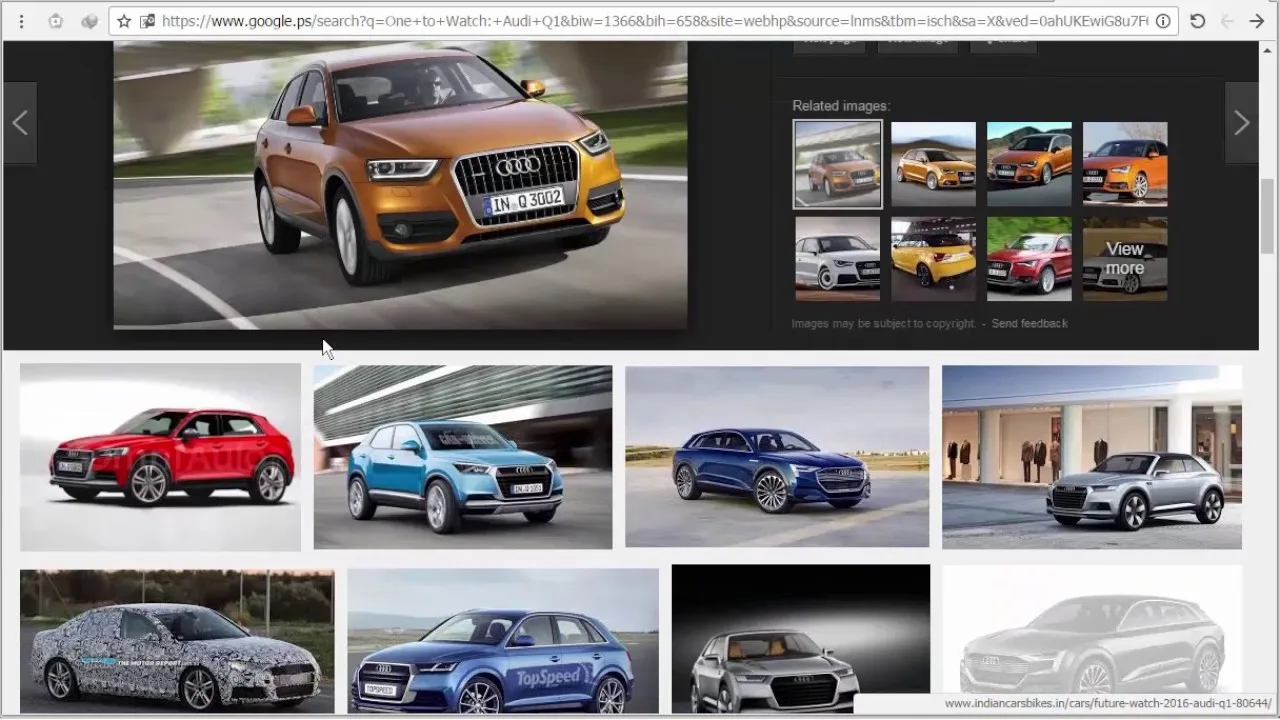 À surveiller Audi Q1