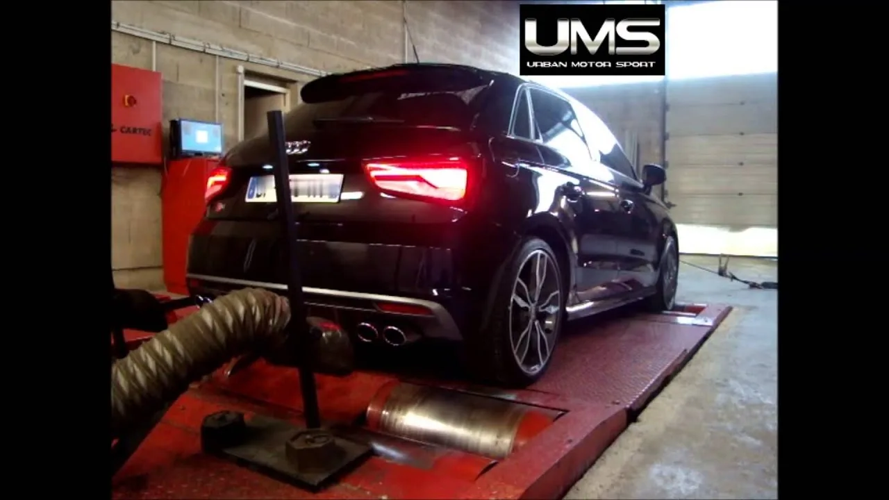 Reprogrammation moteur AUDI S1 2.0 TFSI 2014 231cv @ 300cv par UMS