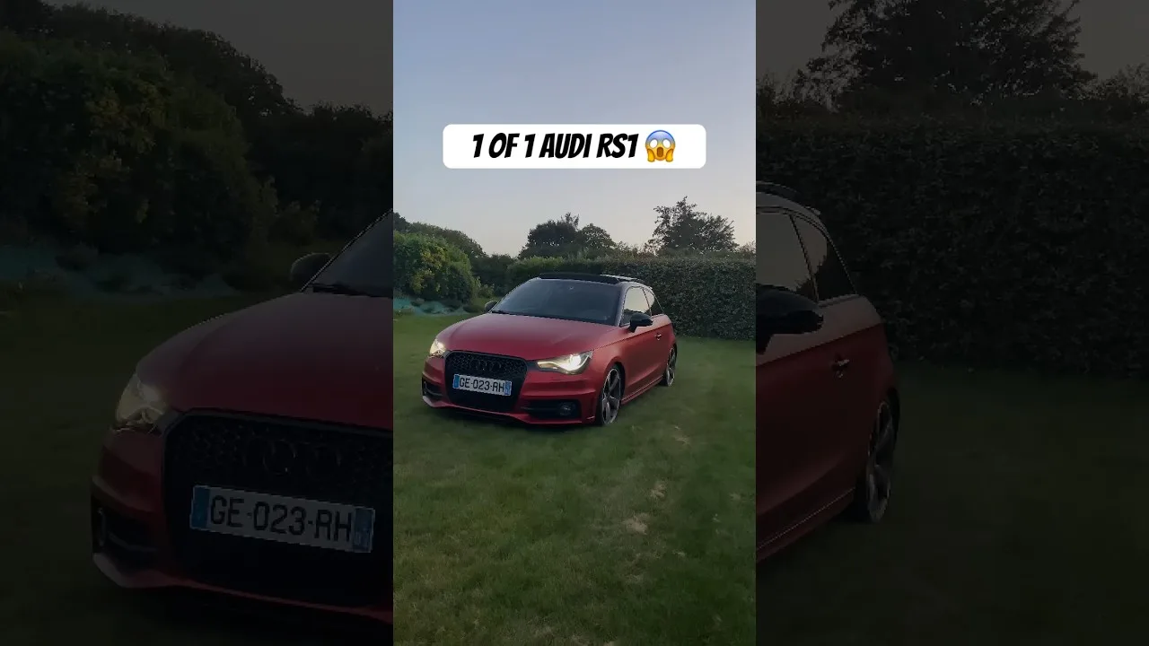 Audi RS1 unique 😍 #automobile #rs1 #audi #rs