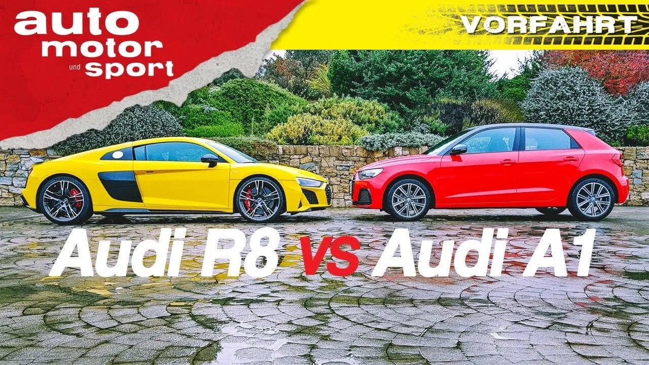 Nouvelle Audi A1 vs nouvelle Audi R8 : les deux sont-elles gagnantes ? – Rapport/révision de conduite | voiture moteur et sport