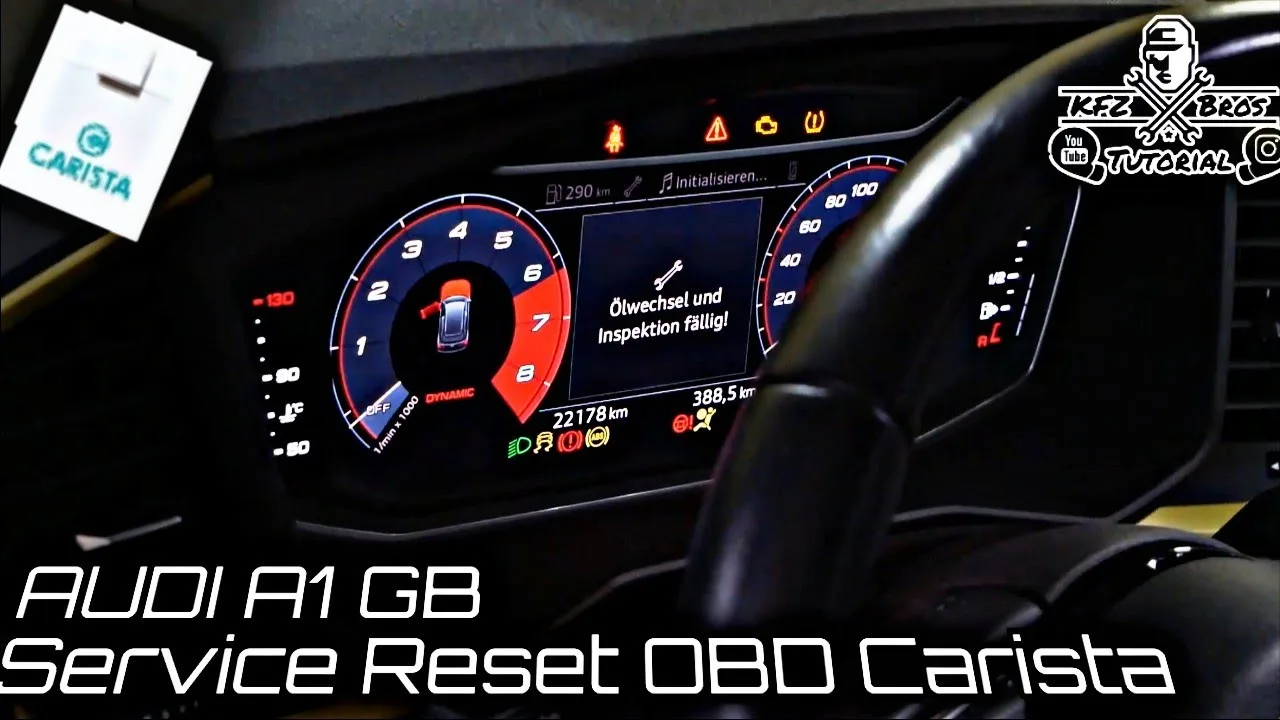 Audi A1 gb 30 tfsi | Inspection | #Service Réinitialisation | Réinitialiser le service | @Caristaapp