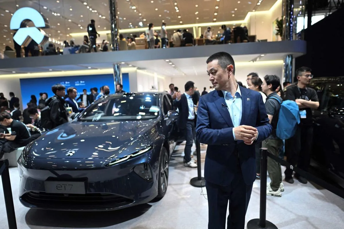 Le fabricant chinois de véhicules électriques Nio vise les marques de luxe étrangères BMW et Audi avec une nouvelle berline