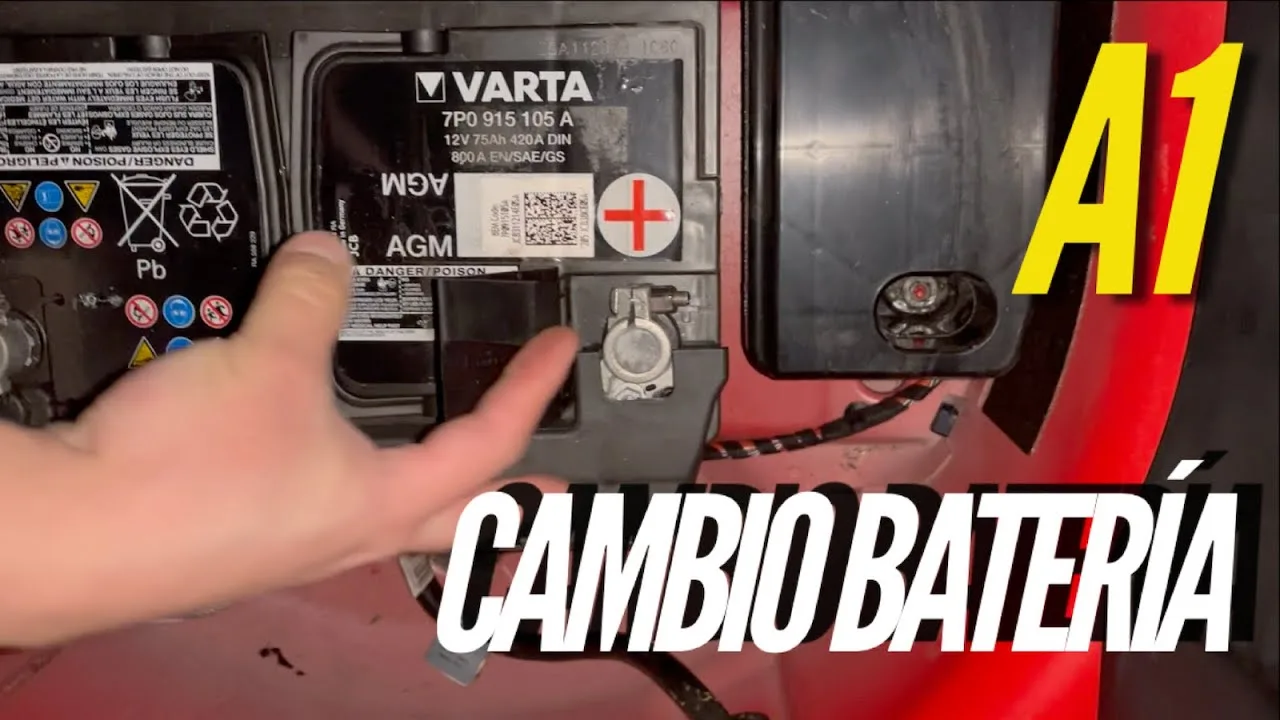 A1 | Batterie | Changement | # A1 #Audi #ManteNimiento #tuning