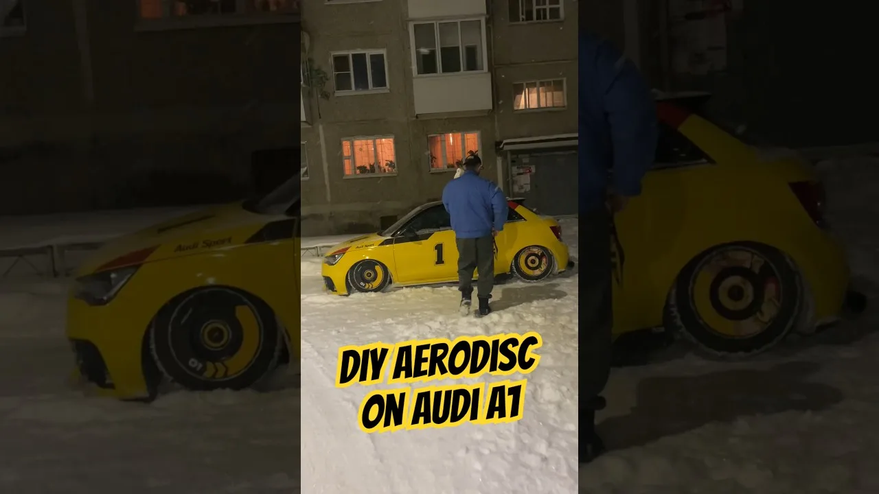 DIY Aerodisc on Audi A1🤙