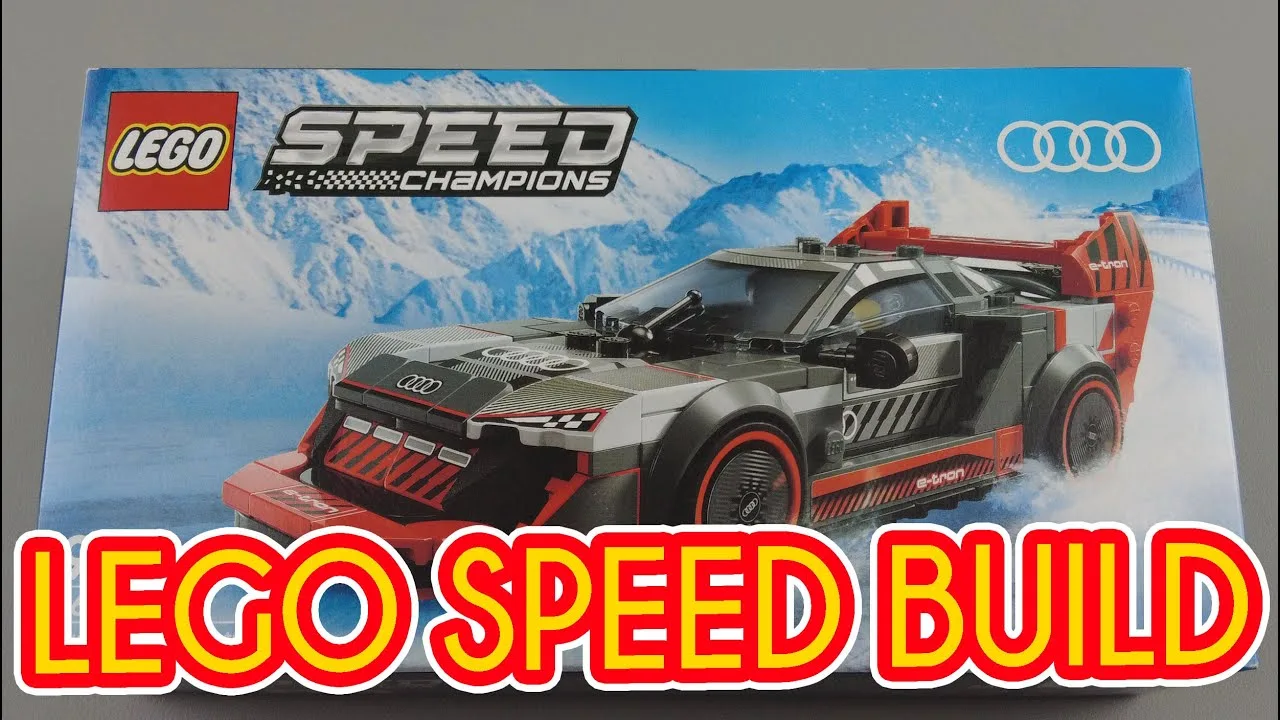 LEGO 76921 AUDI S1 E-Tron Quattro Speed ​​Champions – LEGO Speed ​​Build 4K
