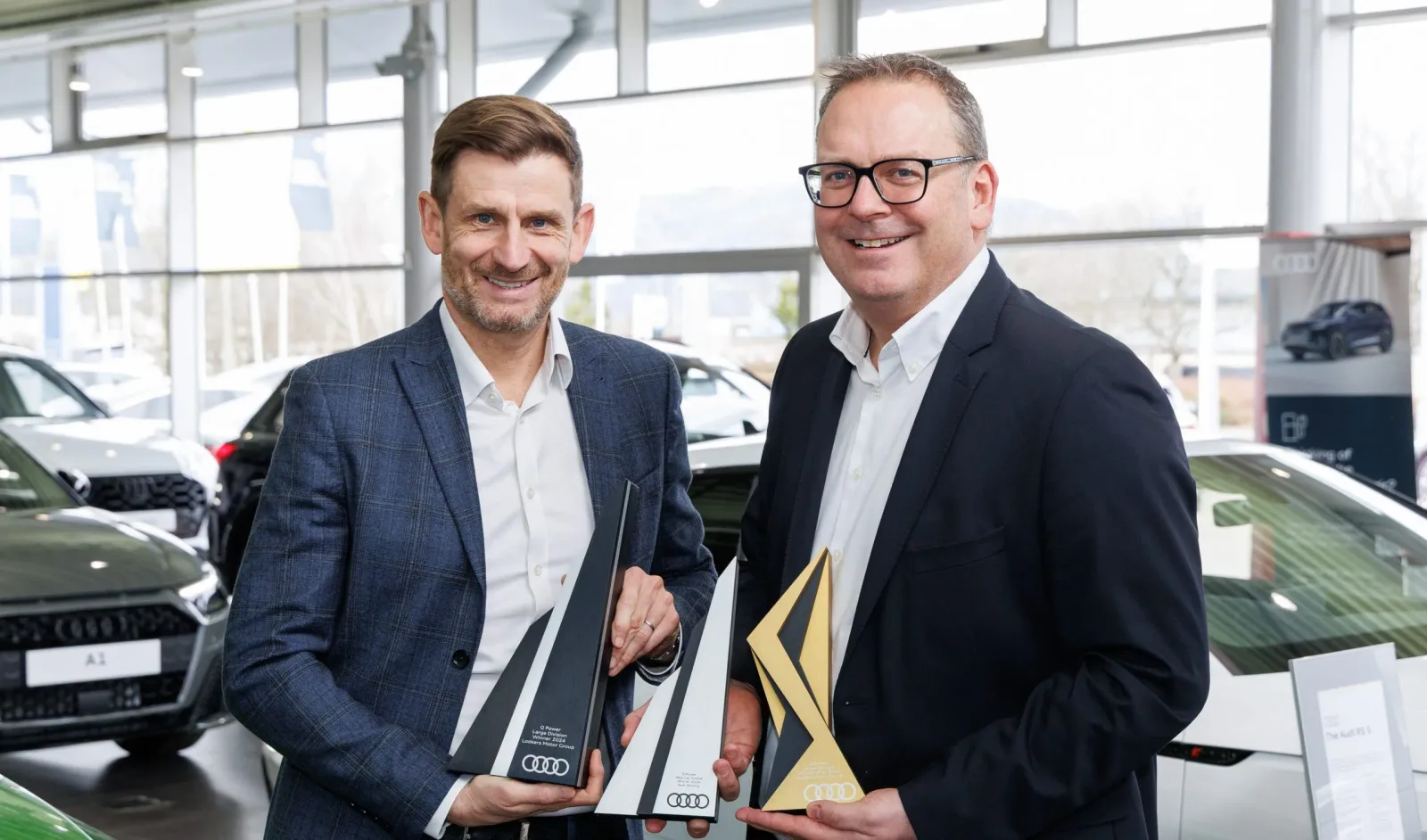 Lookers annonce des victoires avec Audi, Mercedes et Bentley