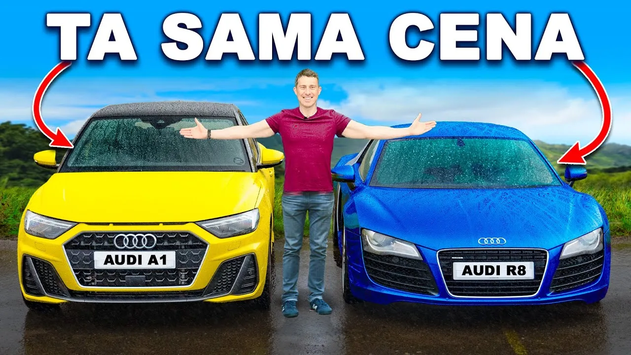 Audi R8 pour 150 000 PLN ou la nouvelle Audi A1 pour le même montant ?