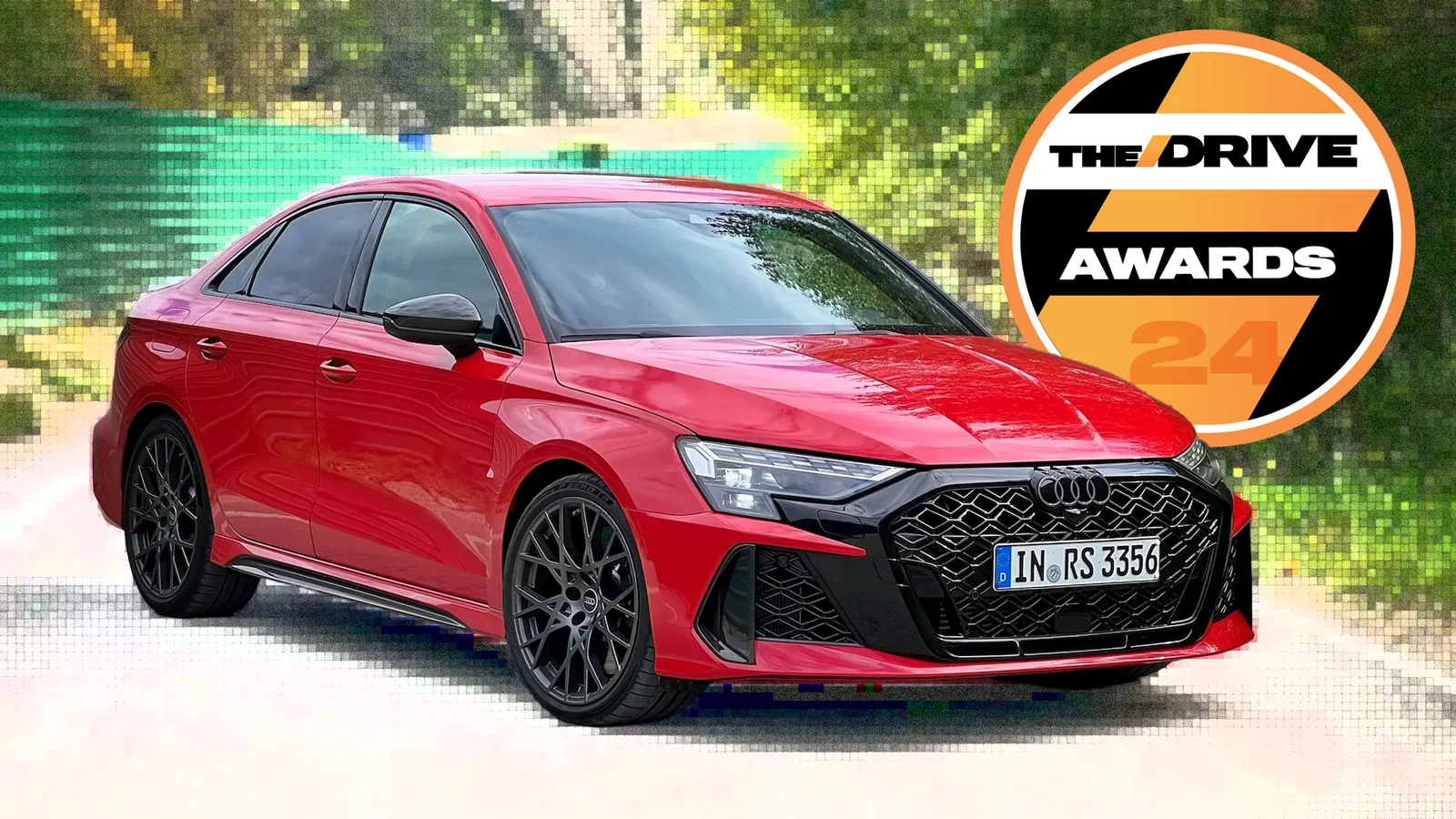 La meilleure voiture performante de The Drive en 2024 est l’Audi RS3