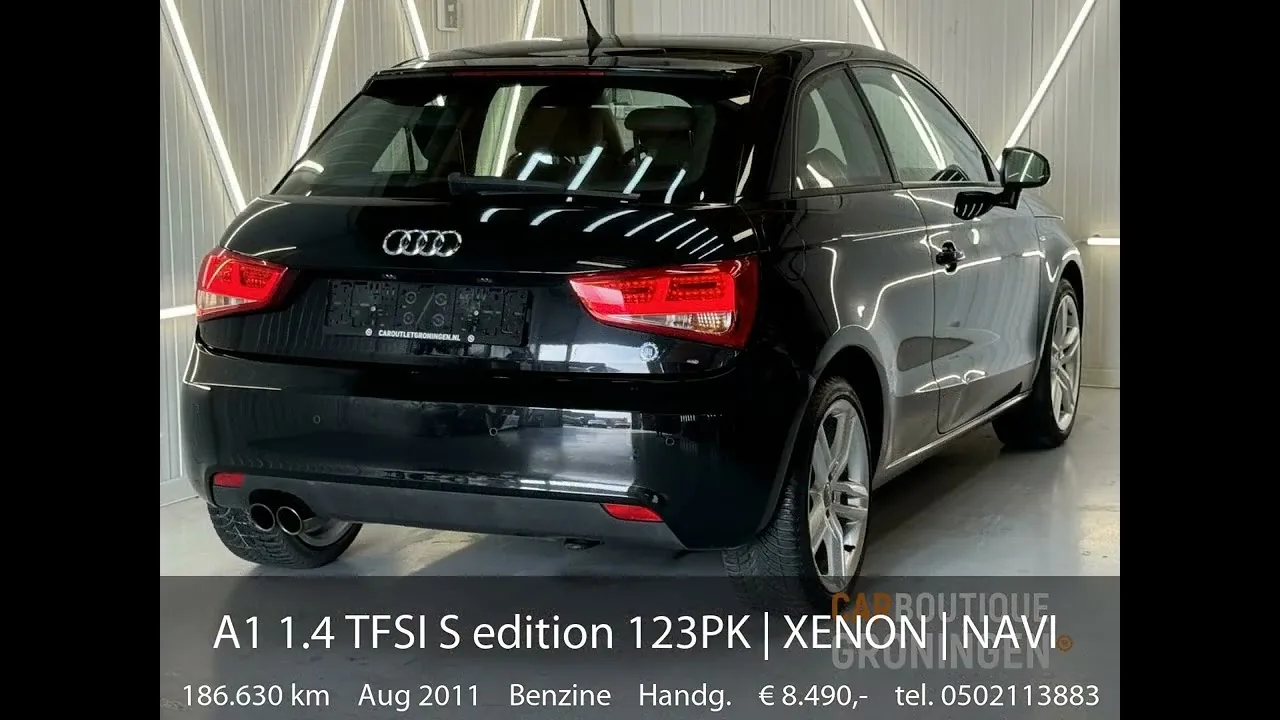Audi A1 1.4 TFSI édition S 123HP | XÉNON | NAVIGATION | APPRENDRE | CHALEUR DE SIÈGE |