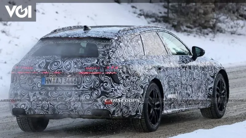 Audi teste l’A7 Allroad au milieu de la neige, lancement en 2025 ?