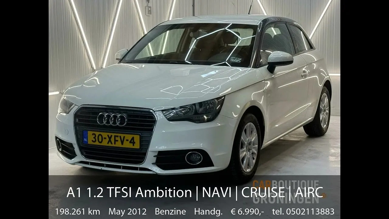 Audi A1 1.2 TFSI Ambition | NAVI | Croisière | Climatisation | Maintenance supérieure