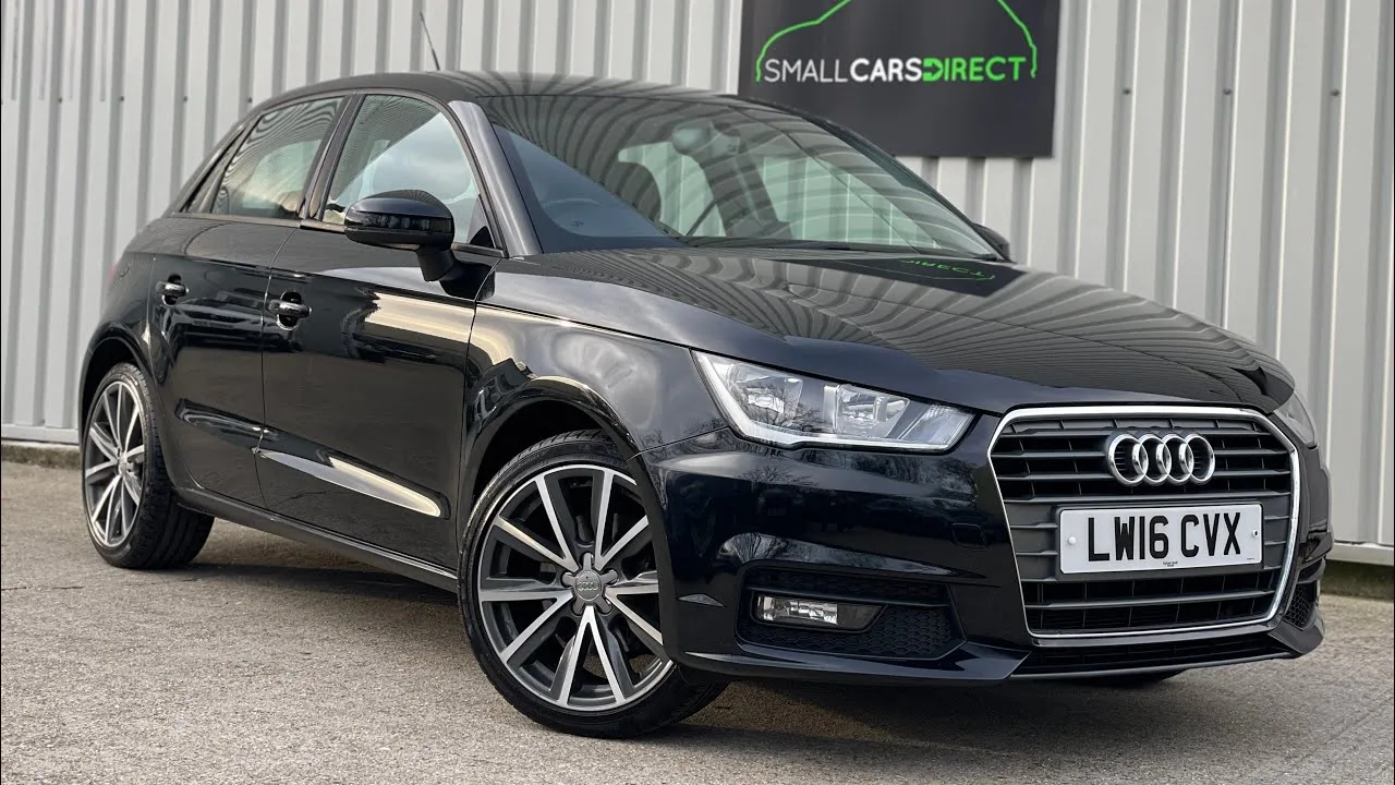 Audi A1 Sport in Mythos Black
