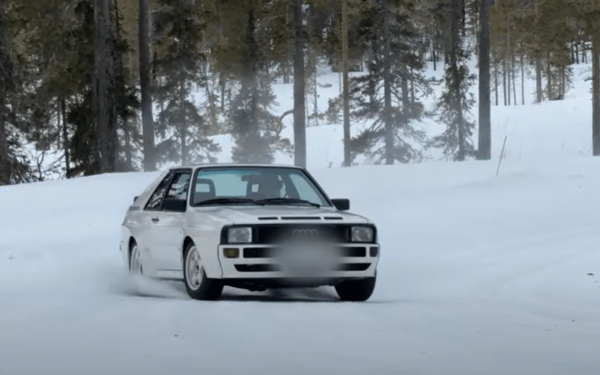 YouTuber détruit presque le plus cher Audi Sport Quattro