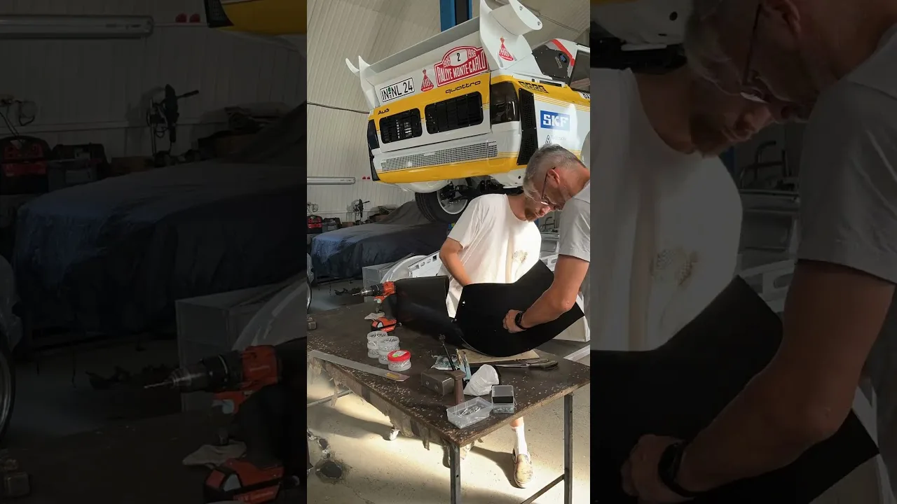 garde-boue sur mesure Audi S1 ​​E2