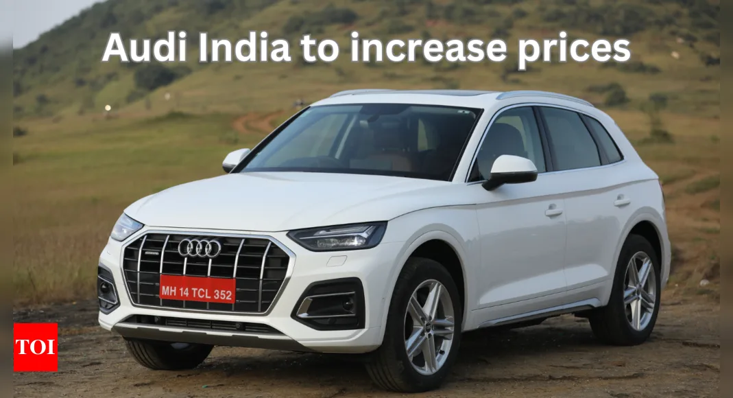 Audi India annonce une hausse des prix allant jusqu’à 3% à partir de cette date : Détails