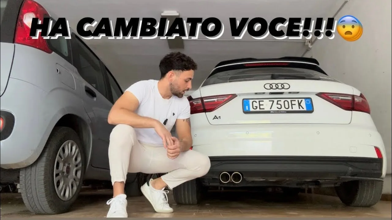 ECHAPPEMENT AUDI A1 30TFSI FABRIQUÉ À LA MAIN