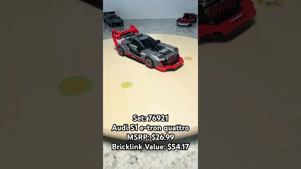 Audi S1 ​​​​e-tron quattro Speed ​​​​Champions #lego #legos #legoaddict #speedchampions #audi #kenblock