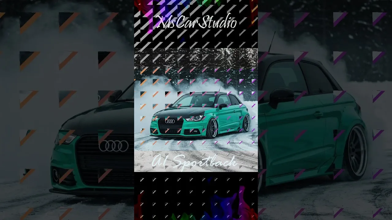 Audi A1 Sportback Lowdown Drift Photo #ai #drift #Audi # Audira1 # A1 #WideBody #Stancenation