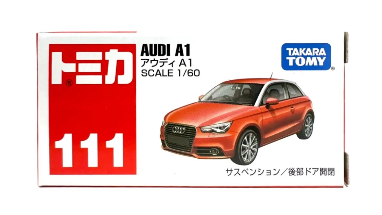 [Arrêt]Tomica n ° 111 AUDI A1 Échelle 1/60 Audi A1