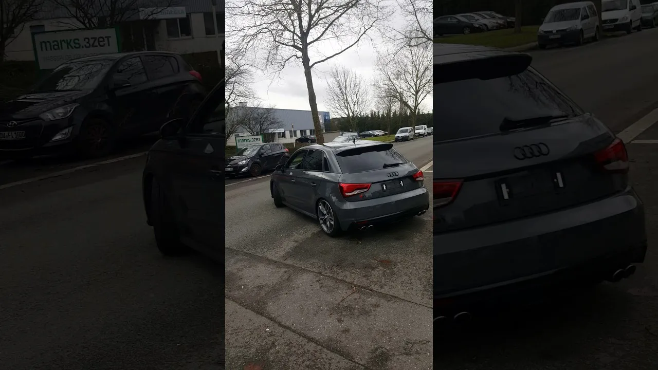 Conversion du silencieux central AUDI S1 Stage 1 par HDH-Concepts