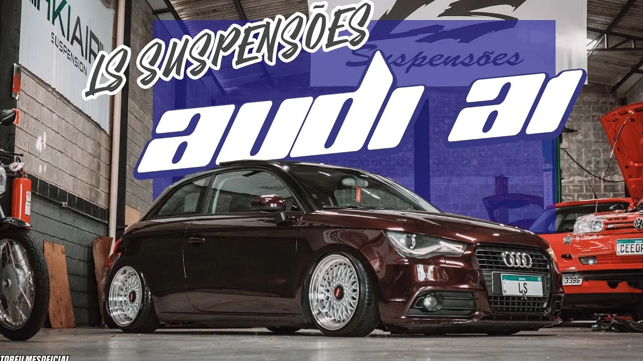 SUSPENSIONS PNEUMATIQUES AUDI A1 // SUSPENSIONS LS // FILMS MOTEUR RD