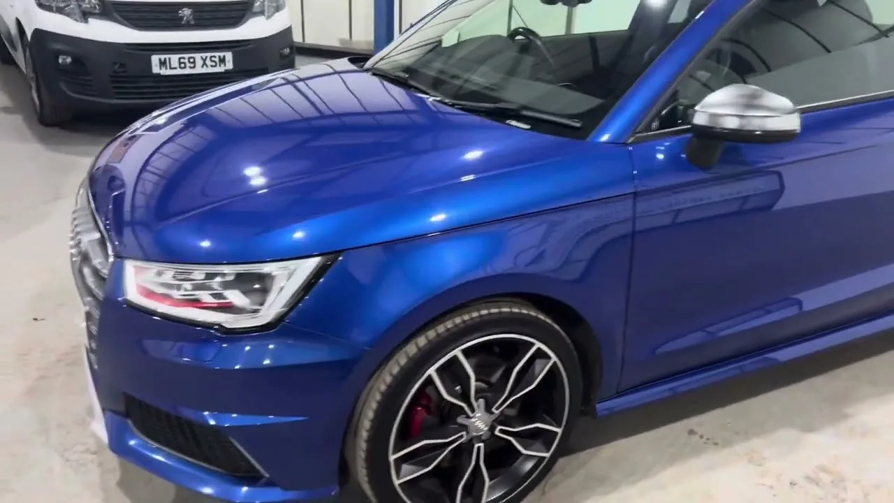 Sepang Blue Audi S1