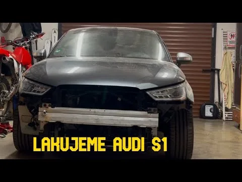 Nous peignons l’Audi S1🚗✨ écrasé