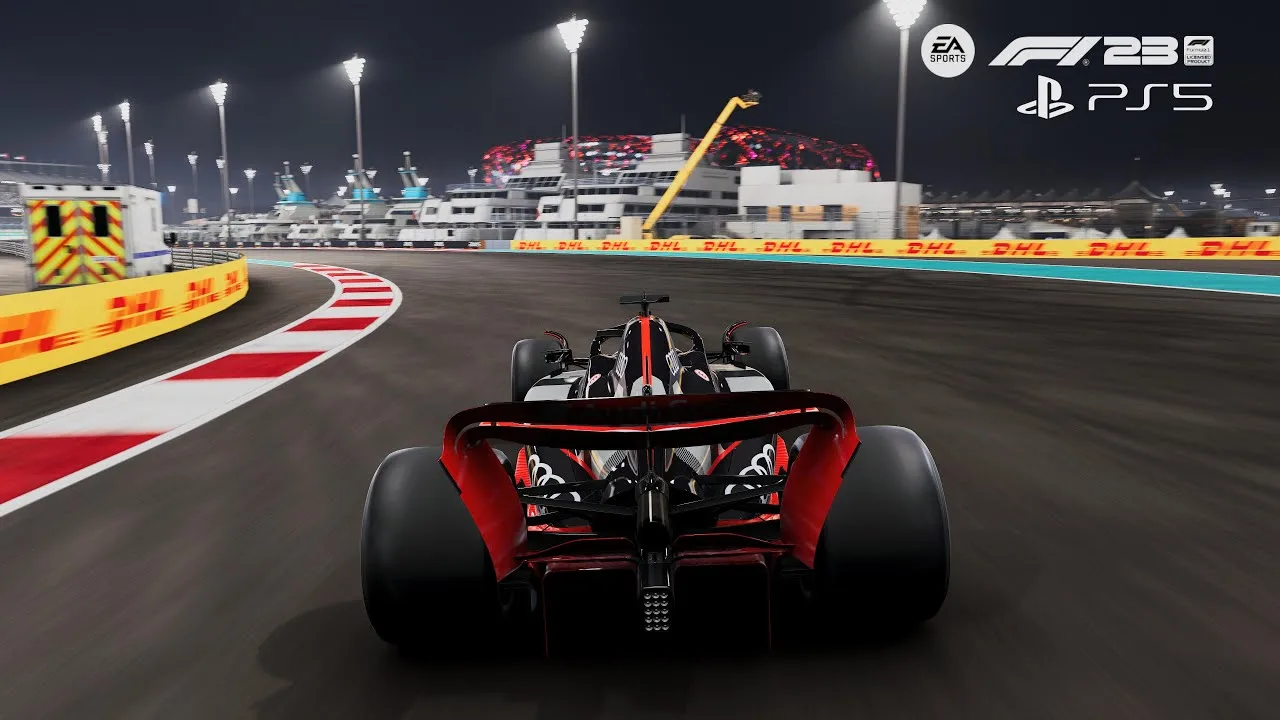 F1 23 – Audi Sport Quattro Q1 (*F1 World) – Circuit Yas Marina à Abu Dhabi [4KPS5]