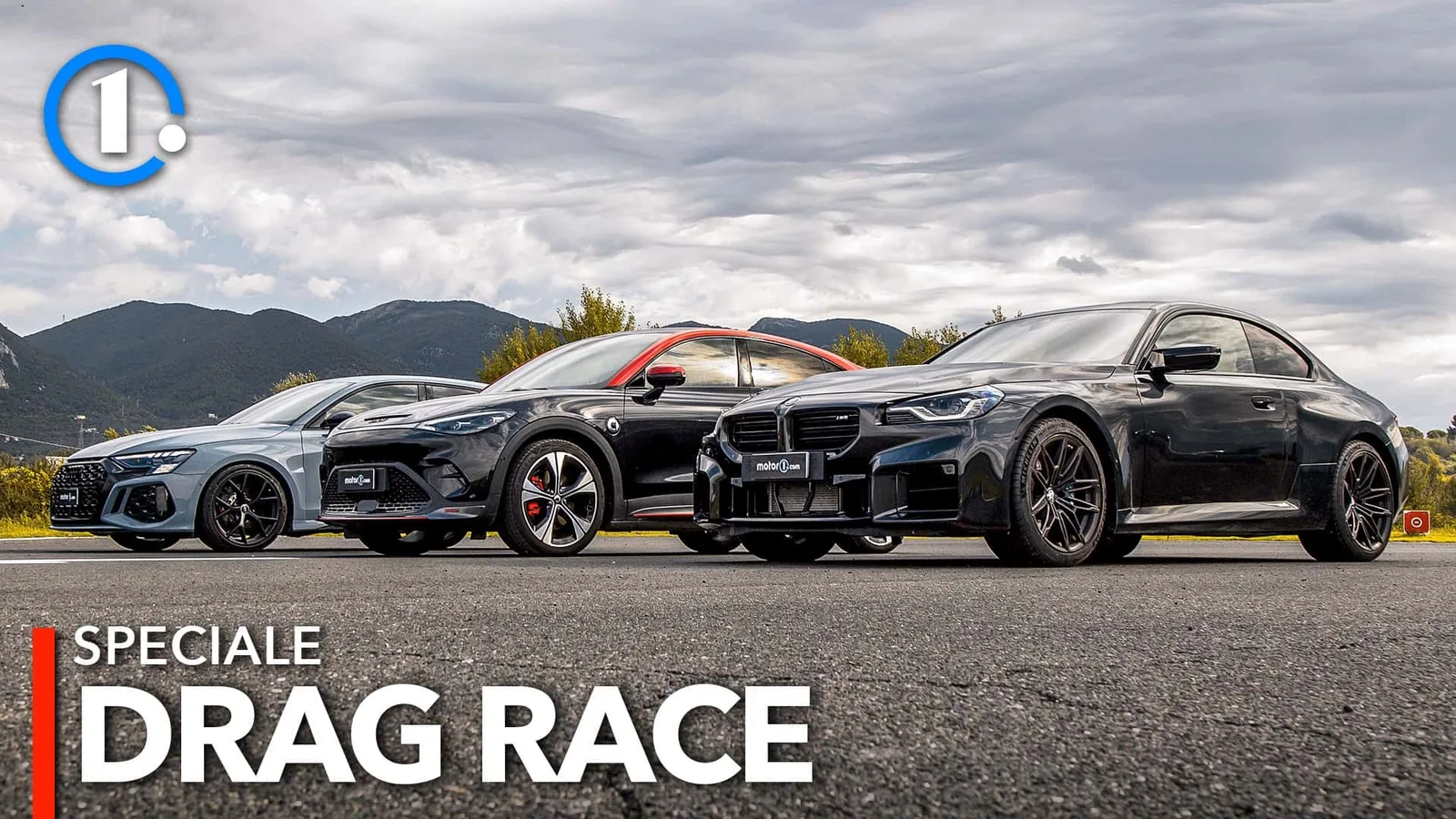 Regardez-nous faire la course de dragsters avec la Smart #3 Brabus, l’Audi RS3 et la BMW M2