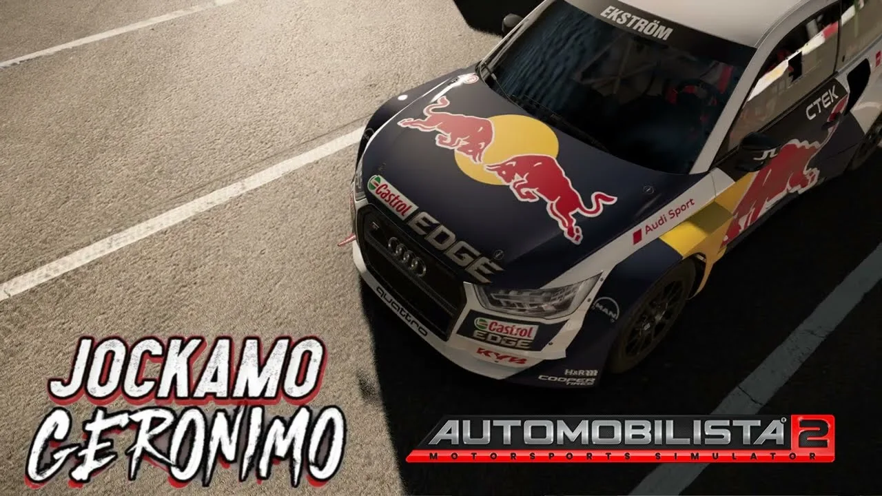 Audi S1 ​​EKS RX Quattro à Rallycross Lohéac en automobilista 2 | # 4K