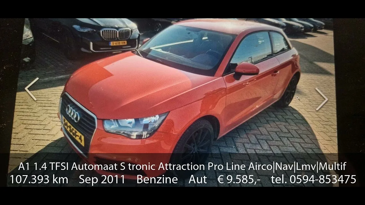 AUDI A1 1.4 TFSI ATTRONIQUE ATTRONIQUE AUX CLIMAGE PRODUITS | NAV | Volant