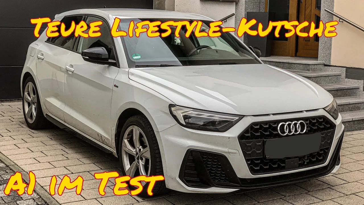 2018 Audi A1 Sportback 1.0 TFSI S-line Test automatique POV Test allemand 0-100kmh