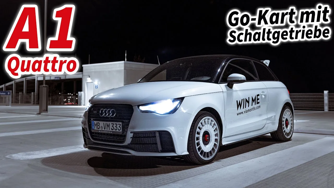 Je conduis une AUDI A1 CLUBSPORT QUATTRO ! [4K]