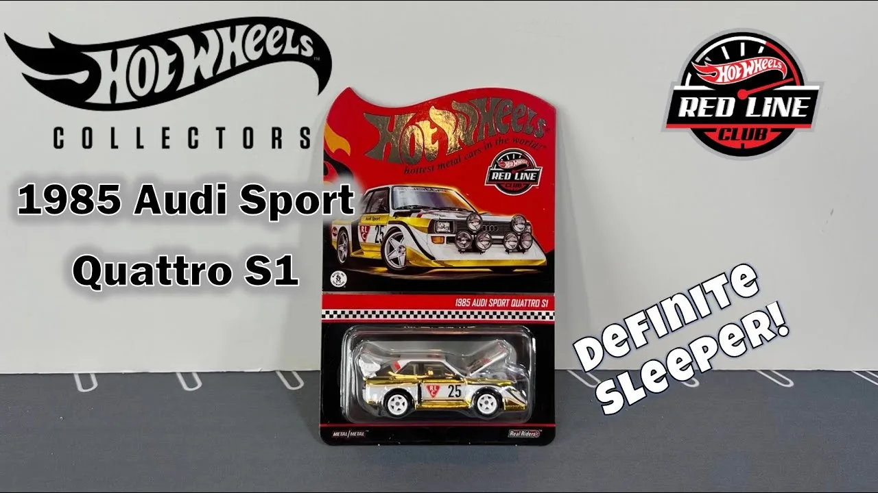Hot Wheels RLC Audi Sport Quattro S1 – Ne dormez pas sur cette beauté !! #fyp #unboxing #hotwheels