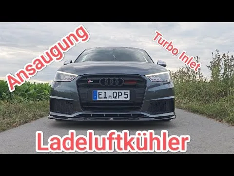 L’Audi S1 ​​​​obtient une admission Eventuri – un turboinlet HG et un refroidisseur intermédiaire Wagner – du son !!