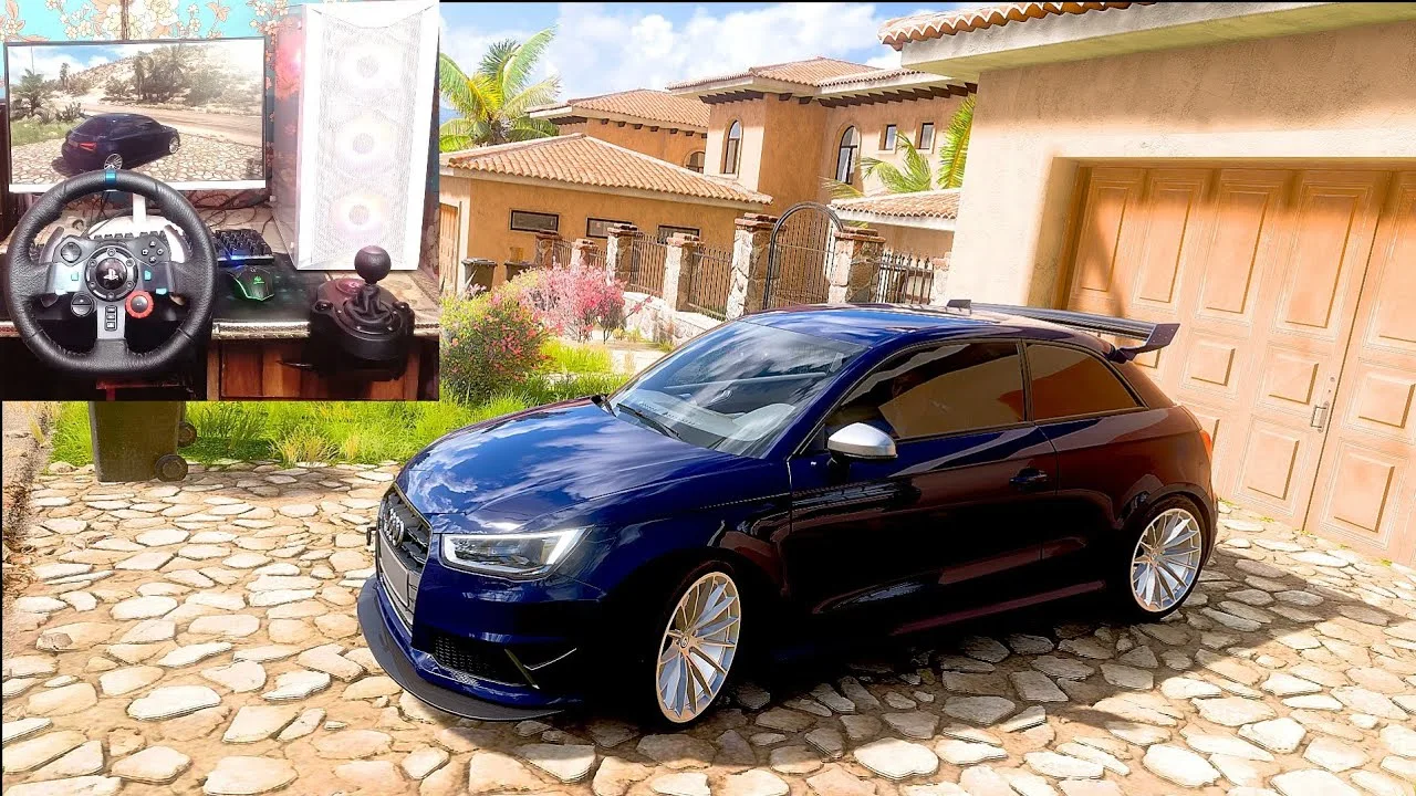 850HP AUDI A1 Avant | Forza Horizon 5 | Gameplay du Thrustmaster T300RS