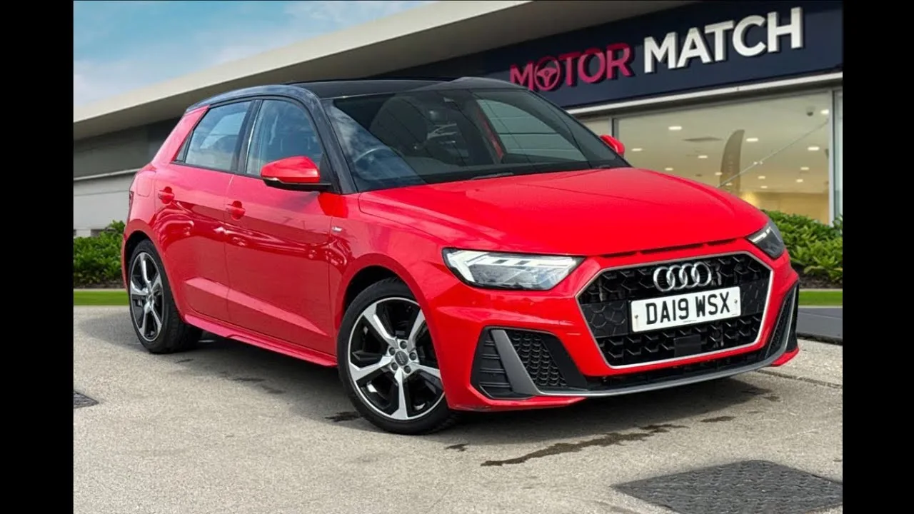 AUDI A1 1,5 TFSI 35 S LIGNE SPORTBACK EURO 6 (S / S) 5DR – DA19WSX- MOTER MATCH CREWE
