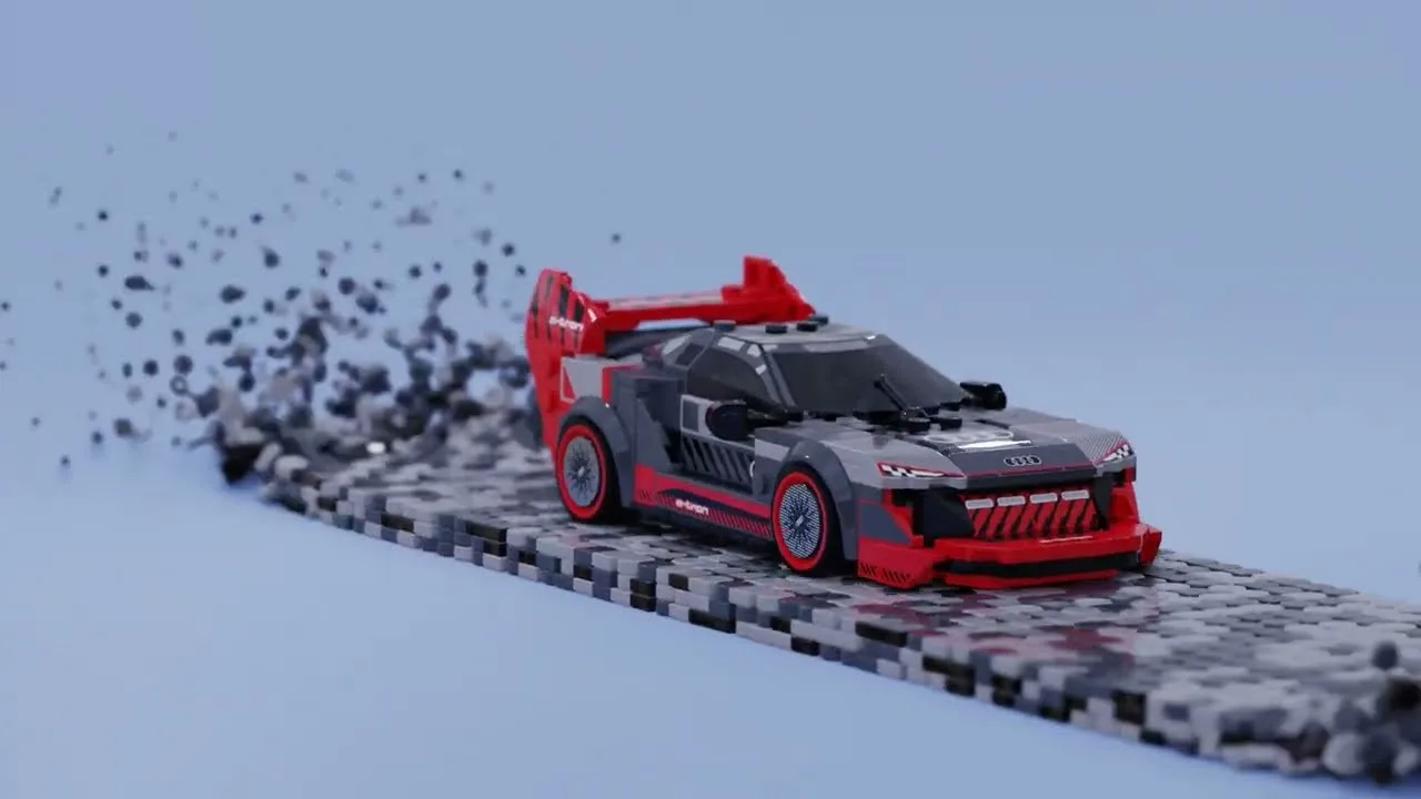 LEGO Speed ​​Champions Audi S1 ​​e-tron Construction satisfaisante