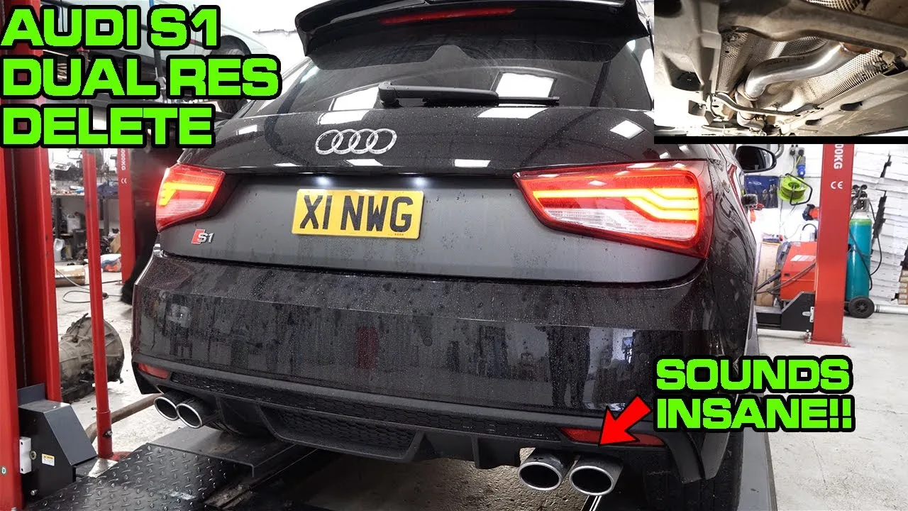 Audi S1 ​​double res delete * semble fou *