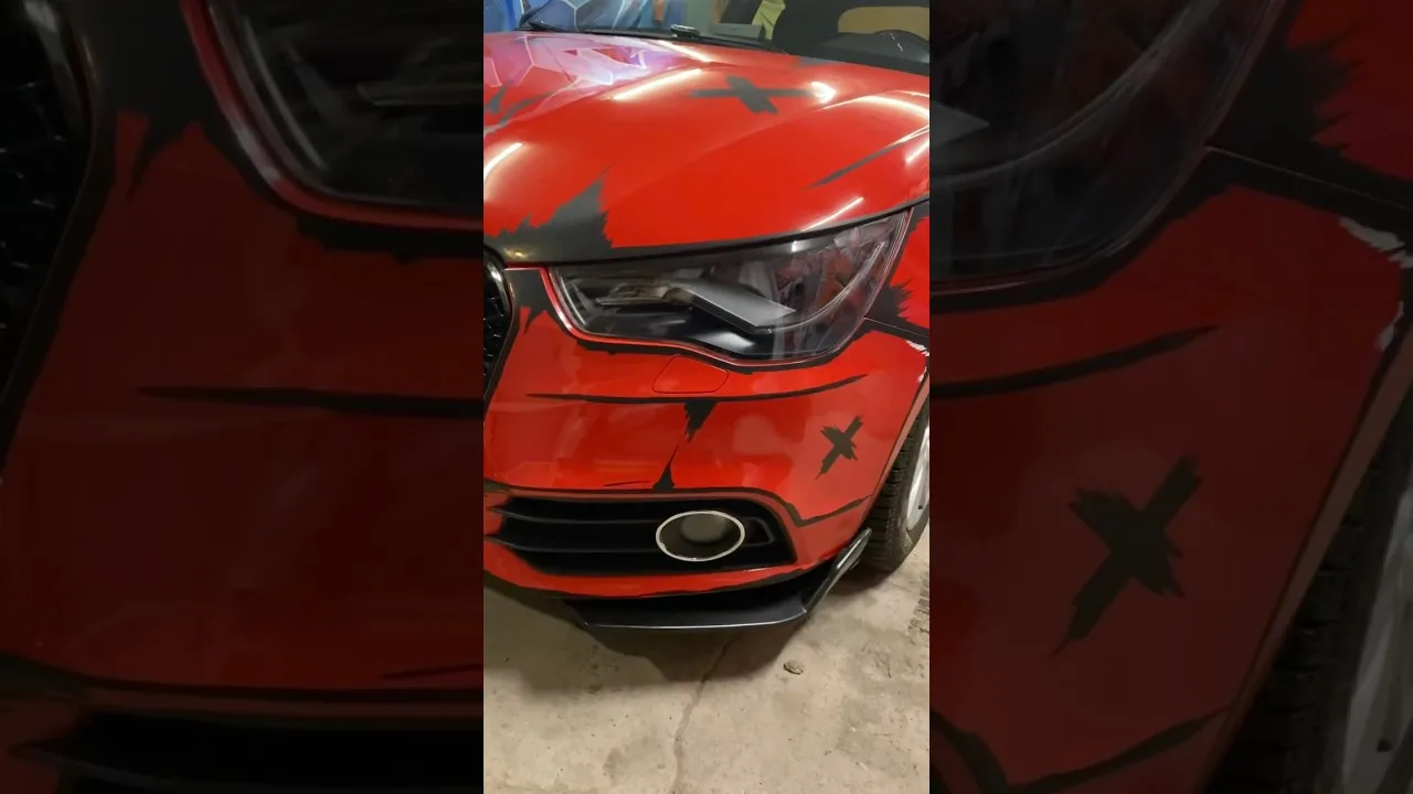 Не обычная роспись #audi #audia1 #art #slaone #carart #paint #tuning