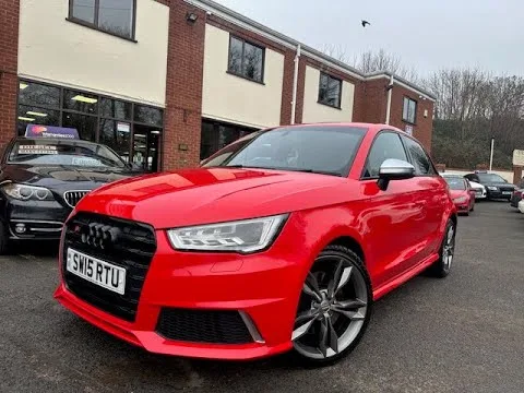 2015 15-Reg Audi S1 ​​2.0 TFSI 232bhp Quattro S-line, 60 000 milles, historique Audi complet, 11995 £