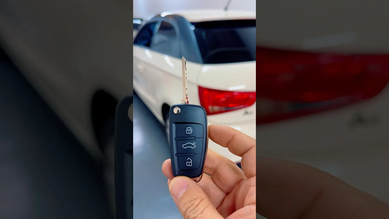 Clé Audi A1 – Copie de la clé Audi A1 avec qualité et prix équitable – # Audia1 #carros