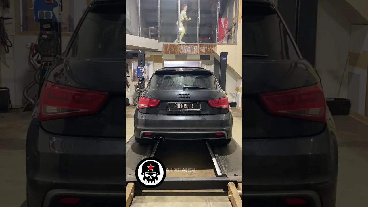 Test sonore Audi A1 ! Guerrilla Bypass + Suppression du silencieux intermédiaire