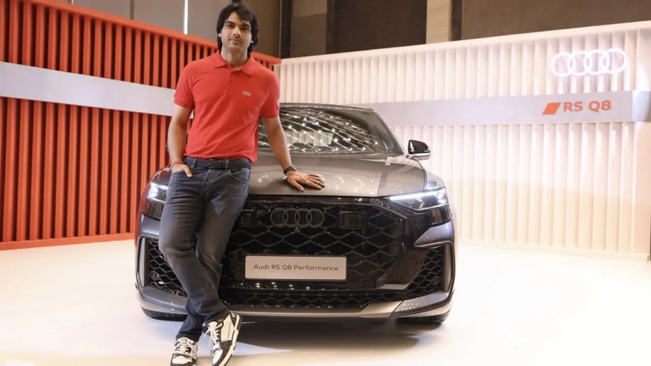 Neeraj Chopra achète de nouvelles performances Audi RS Q8