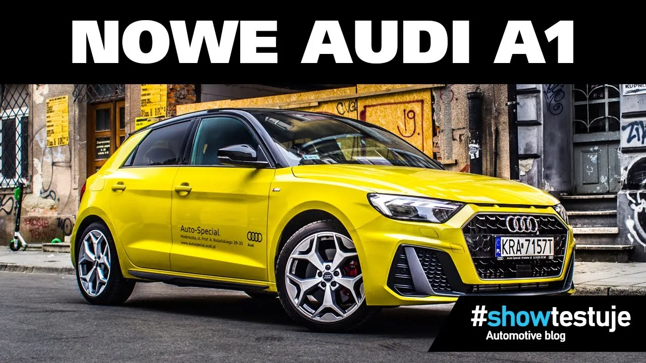 Nouvelle Audi A1 Sportback 2.0 TFSI 200 CV S-Line – roule comme un fou ! [ #showtestuje ] TEST PL