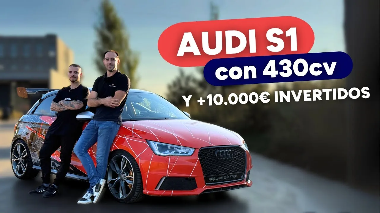 🚘AUDI S1 de 430ch🚀 +10 000€ investis 💶